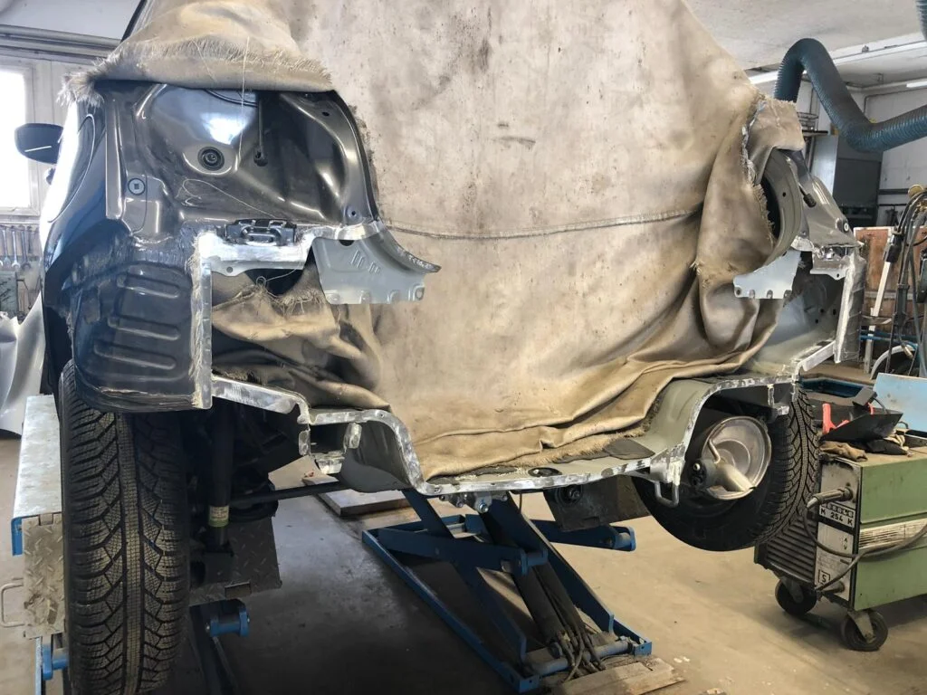 Heckschaden Reparatur Suzuki Swift 2