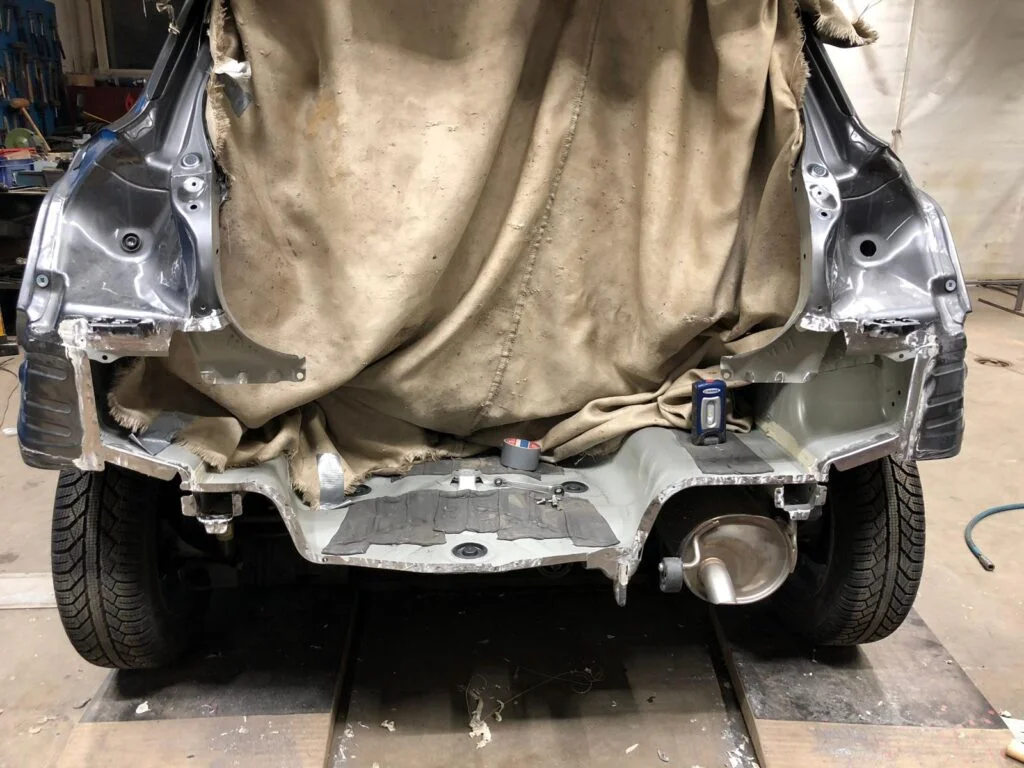 Heckschaden Reparatur Suzuki Swift 3