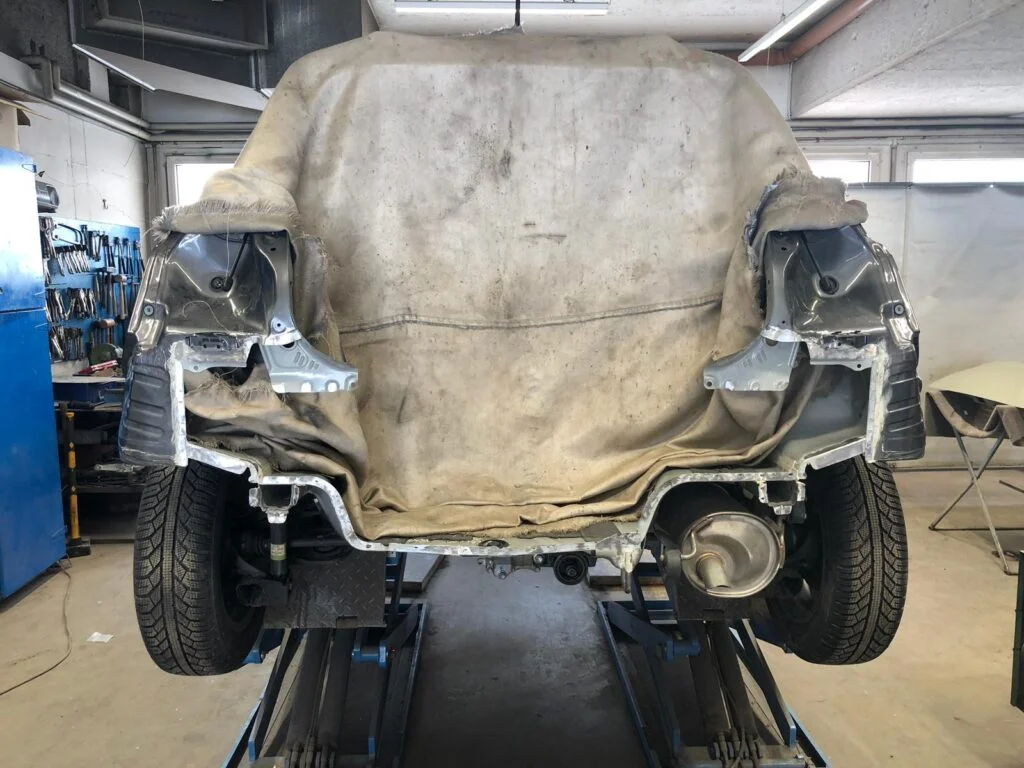 Heckschaden Reparatur Suzuki Swift 4