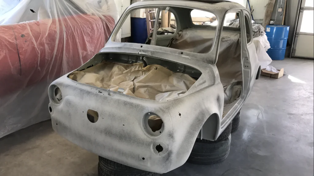 Restauration Fiat 500