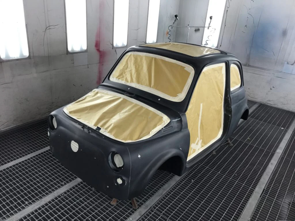 Restauration Fiat 500 12