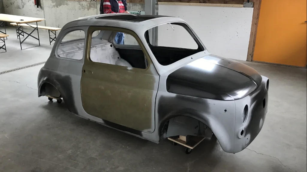 Restauration Fiat 500 2
