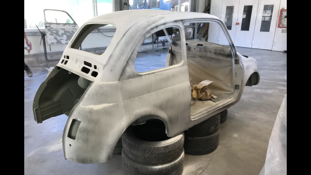 Restauration Fiat 500 4