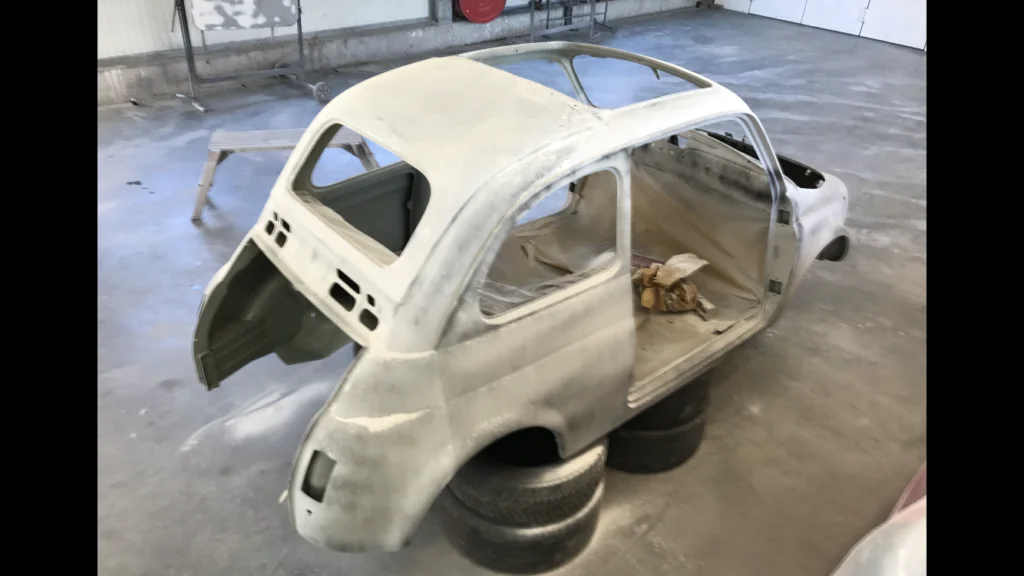 Restauration Fiat 500 5